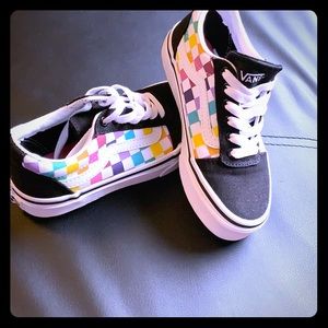 Vans girls shoes size 12